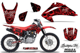 Graphics Kit Decal Wrap + # Plates For Honda CRF150 CRF230F 2003-2007 HISH RED-atv motorcycle utv parts accessories gear helmets jackets gloves pantsAll Terrain Depot