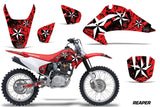 Dirt Bike Graphics Kit Decal Wrap For Honda CRF150 CRF230F 2003-2007 NORTHSTAR RED