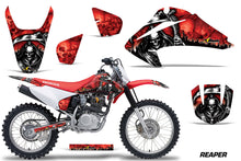 Load image into Gallery viewer, Dirt Bike Graphics Kit Decal Wrap For Honda CRF150 CRF230F 2003-2007 REAPER RED-atv motorcycle utv parts accessories gear helmets jackets gloves pantsAll Terrain Depot