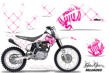 Load image into Gallery viewer, Graphics Kit Decal Wrap + # Plates For Honda CRF150 CRF230F 2003-2007 RELOADED PINK WHITE-atv motorcycle utv parts accessories gear helmets jackets gloves pantsAll Terrain Depot