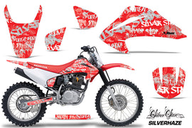 Dirt Bike Graphics Kit Decal Wrap For Honda CRF150 CRF230F 2003-2007 SSSH WHITE RED-atv motorcycle utv parts accessories gear helmets jackets gloves pantsAll Terrain Depot