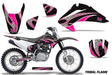 Dirt Bike Graphics Kit Decal Wrap For Honda CRF150 CRF230F 2003-2007 TRIBAL PINK BLACK