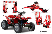 Load image into Gallery viewer, ATV Graphics Kit Quad Decal Sticker For Honda TRX250 Fourtrax 1986-1989 CARBONX RED-atv motorcycle utv parts accessories gear helmets jackets gloves pantsAll Terrain Depot