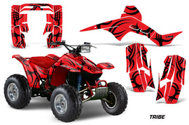 ATV Graphics Kit Quad Decal Sticker For Honda TRX250 Fourtrax 1986-1989 TRIBE BLACK RED-atv motorcycle utv parts accessories gear helmets jackets gloves pantsAll Terrain Depot