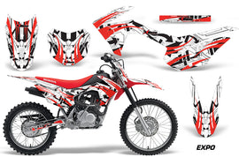 Honda CRF125F Graphics Kit Dirt Bike Wrap MX Stickers Decals 2014-2018 EXPO RED-atv motorcycle utv parts accessories gear helmets jackets gloves pantsAll Terrain Depot