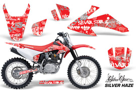 Dirt Bike Graphics Kit Decal Wrap For Honda CRF150 CRF230F 2008-2014 SSSH WHITE RED-atv motorcycle utv parts accessories gear helmets jackets gloves pantsAll Terrain Depot