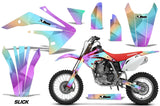 Dirt Bike Graphics Kit Decal Sticker Wrap For Honda CRF150R 2017-2018 SLICK