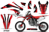 Dirt Bike Graphics Kit Decal Sticker Wrap For Honda CRF150R 2017-2018 ATTACK RED