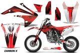 Dirt Bike Graphics Kit Decal Sticker Wrap For Honda CRF150R 2017-2018 CARBONX RED