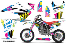 Load image into Gallery viewer, Graphics Kit Decal Sticker Wrap + # Plates For Honda CRF150R 2017-2018 FLASHBACK-atv motorcycle utv parts accessories gear helmets jackets gloves pantsAll Terrain Depot