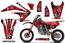 Load image into Gallery viewer, Graphics Kit Decal Sticker Wrap + # Plates For Honda CRF150R 2017-2018 NORTHSTAR RED-atv motorcycle utv parts accessories gear helmets jackets gloves pantsAll Terrain Depot