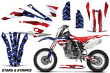 Dirt Bike Graphics Kit Decal Sticker Wrap For Honda CRF150R 2017-2018 USA FLAG