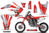 Dirt Bike Graphics Kit Decal Sticker Wrap For Honda CRF150R 2017-2018 TBOMBER RED