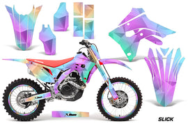 Graphics Decal Sticker Wrap + # Plates For Honda CRF450R CRF450RX 2017+ SLICK-atv motorcycle utv parts accessories gear helmets jackets gloves pantsAll Terrain Depot