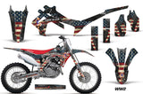 Dirt Bike Graphics Kit Decal Sticker Wrap For Honda CRF250R 2014-2017 WW2 BOMBER