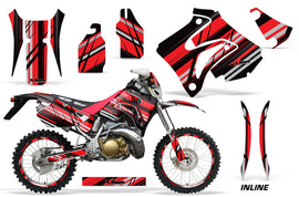 Graphics Kit Decal Sticker Wrap + # Plates For Honda CRM250AR 1996-1999 INLINE RED-atv motorcycle utv parts accessories gear helmets jackets gloves pantsAll Terrain Depot