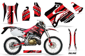 Dirt Bike Graphics Kit Decal Sticker Wrap For Honda CRM250AR 1996-1999 INLINE RED-atv motorcycle utv parts accessories gear helmets jackets gloves pantsAll Terrain Depot