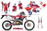 Dirt Bike Graphics Kit Decal Sticker Wrap For Honda CRM250AR 1996-1999 UNION JACK