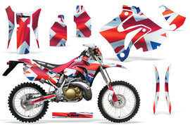 Graphics Kit Decal Sticker Wrap + # Plates For Honda CRM250AR 1996-1999 UNION JACK-atv motorcycle utv parts accessories gear helmets jackets gloves pantsAll Terrain Depot