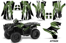 Load image into Gallery viewer, ATV Decal Graphic Kit Quad Wrap For Honda Foreman 500 2015-2018 ATTACK GREEN-atv motorcycle utv parts accessories gear helmets jackets gloves pantsAll Terrain Depot