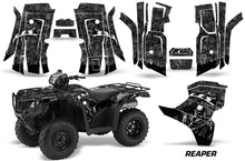 Load image into Gallery viewer, ATV Decal Graphic Kit Quad Wrap For Honda Foreman 500 2015-2018 REAPER BLACK-atv motorcycle utv parts accessories gear helmets jackets gloves pantsAll Terrain Depot