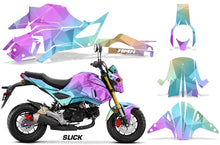 Load image into Gallery viewer, Street Bike Decal Graphic Kit Sticker Wrap For Honda GROM125 2017-2018 SLICK-atv motorcycle utv parts accessories gear helmets jackets gloves pantsAll Terrain Depot