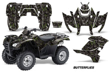 Load image into Gallery viewer, ATV Graphics Kit Decal Sticker Wrap For Honda Rancher AT 2007-2013 BUTTERFLIES GREEN BLACK-atv motorcycle utv parts accessories gear helmets jackets gloves pantsAll Terrain Depot