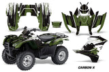 ATV Graphics Kit Decal Sticker Wrap For Honda Rancher AT 2007-2013 CARBONX GREEN