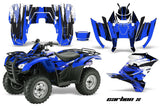 ATV Graphics Kit Decal Sticker Wrap For Honda Rancher AT 2007-2013 CARBONX BLUE