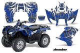 ATV Graphics Kit Decal Sticker Wrap For Honda Rancher AT 2007-2013 DEADEN BLUE