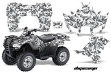 ATV Graphics Kit Decal Sticker Wrap For Honda Rancher AT 2007-2013 DIGICAMO WHITE