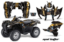 Load image into Gallery viewer, ATV Graphics Kit Decal Sticker Wrap For Honda Rancher AT 2007-2013 HATTER BLACK YELLOW-atv motorcycle utv parts accessories gear helmets jackets gloves pantsAll Terrain Depot