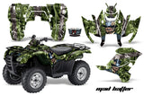 ATV Graphics Kit Decal Sticker Wrap For Honda Rancher AT 2007-2013 HATTER SILVER GREEN