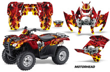 Load image into Gallery viewer, ATV Graphics Kit Decal Sticker Wrap For Honda Rancher AT 2007-2013 MOTORHEAD RED-atv motorcycle utv parts accessories gear helmets jackets gloves pantsAll Terrain Depot