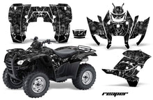 Load image into Gallery viewer, ATV Graphics Kit Decal Sticker Wrap For Honda Rancher AT 2007-2013 REAPER BLACK-atv motorcycle utv parts accessories gear helmets jackets gloves pantsAll Terrain Depot
