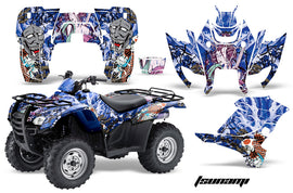 ATV Graphics Kit Decal Sticker Wrap For Honda Rancher AT 2007-2013 TSUNAMI BLUE-atv motorcycle utv parts accessories gear helmets jackets gloves pantsAll Terrain Depot