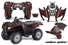 Load image into Gallery viewer, ATV Graphics Kit Decal Sticker Wrap For Honda Rancher AT 2007-2013 WIDOW BLACK RED-atv motorcycle utv parts accessories gear helmets jackets gloves pantsAll Terrain Depot