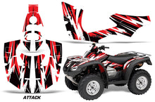 Load image into Gallery viewer, ATV Decal Graphics Kit Quad Wrap For Honda FourTrax Rincon 2006-2018 ATTACK RED-atv motorcycle utv parts accessories gear helmets jackets gloves pantsAll Terrain Depot