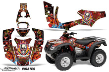 Load image into Gallery viewer, ATV Decal Graphics Kit Quad Wrap For Honda FourTrax Rincon 2006-2018 EDHP RED-atv motorcycle utv parts accessories gear helmets jackets gloves pantsAll Terrain Depot