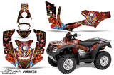 ATV Decal Graphics Kit Quad Wrap For Honda FourTrax Rincon 2006-2018 EDHP RED