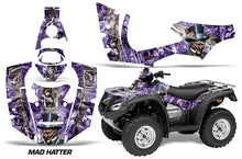 Load image into Gallery viewer, ATV Decal Graphics Kit Quad Wrap For Honda FourTrax Rincon 2006-2018 HATTER SILVER PINK-atv motorcycle utv parts accessories gear helmets jackets gloves pantsAll Terrain Depot