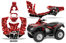 Load image into Gallery viewer, ATV Decal Graphics Kit Quad Wrap For Honda FourTrax Rincon 2006-2018 REAPER RED-atv motorcycle utv parts accessories gear helmets jackets gloves pantsAll Terrain Depot