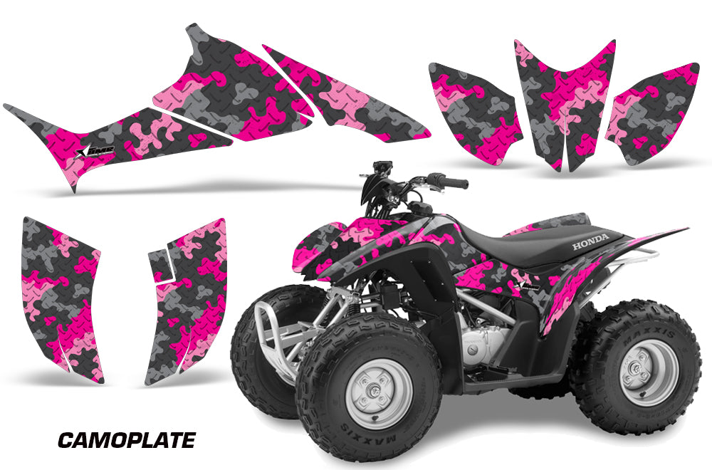ATV Graphics Kit Quad Decal Sticker Wrap For Honda TRX90 2006-2018 CAMOPLATE PINK-atv motorcycle utv parts accessories gear helmets jackets gloves pantsAll Terrain Depot