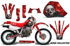 Dirt Bike Graphics Kit Decal Sticker Wrap For Honda XR 600R 1991-2000 BONES RED-atv motorcycle utv parts accessories gear helmets jackets gloves pantsAll Terrain Depot
