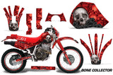 Graphics Kit Decal Sticker Wrap + # Plates For Honda XR 600R 1991-2000 BONES RED