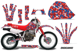 Dirt Bike Graphics Kit Decal Sticker Wrap For Honda XR 600R 1991-2000 DIGICAMO USA-atv motorcycle utv parts accessories gear helmets jackets gloves pantsAll Terrain Depot