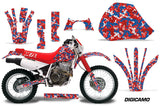 Dirt Bike Graphics Kit Decal Sticker Wrap For Honda XR 600R 1991-2000 DIGICAMO USA