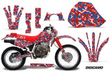 Graphics Kit Decal Sticker Wrap + # Plates For Honda XR 600R 1991-2000 DIGICAMO USA