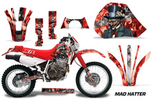 Load image into Gallery viewer, Dirt Bike Graphics Kit Decal Sticker Wrap For Honda XR 600R 1991-2000 HATTER SILVER RED-atv motorcycle utv parts accessories gear helmets jackets gloves pantsAll Terrain Depot