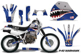 Dirt Bike Graphics Kit Decal Sticker Wrap For Honda XR 600R 1991-2000 WARHAWK BLUE